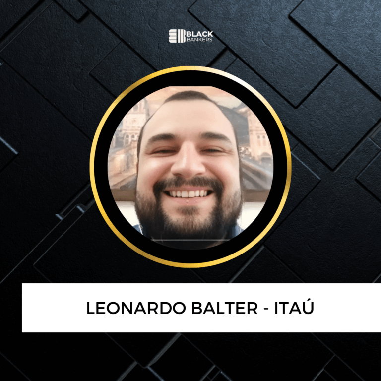 Aplicou os ensinamentos da Black Bankers, dominou a prospecção de clientes e entrou no Top 10 do Itaú!- Leonardo Balter