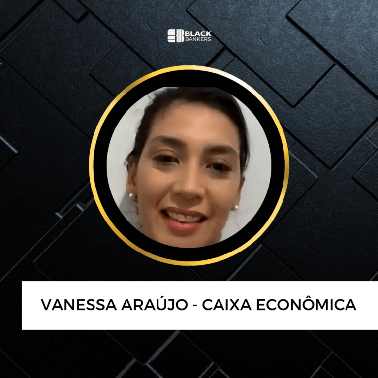 De 8 anos no caixa a gerente PJ com a Black Bankers, ela venceu bloqueios e conquistou confiança para liderar o setor!- Vanessa Araújo