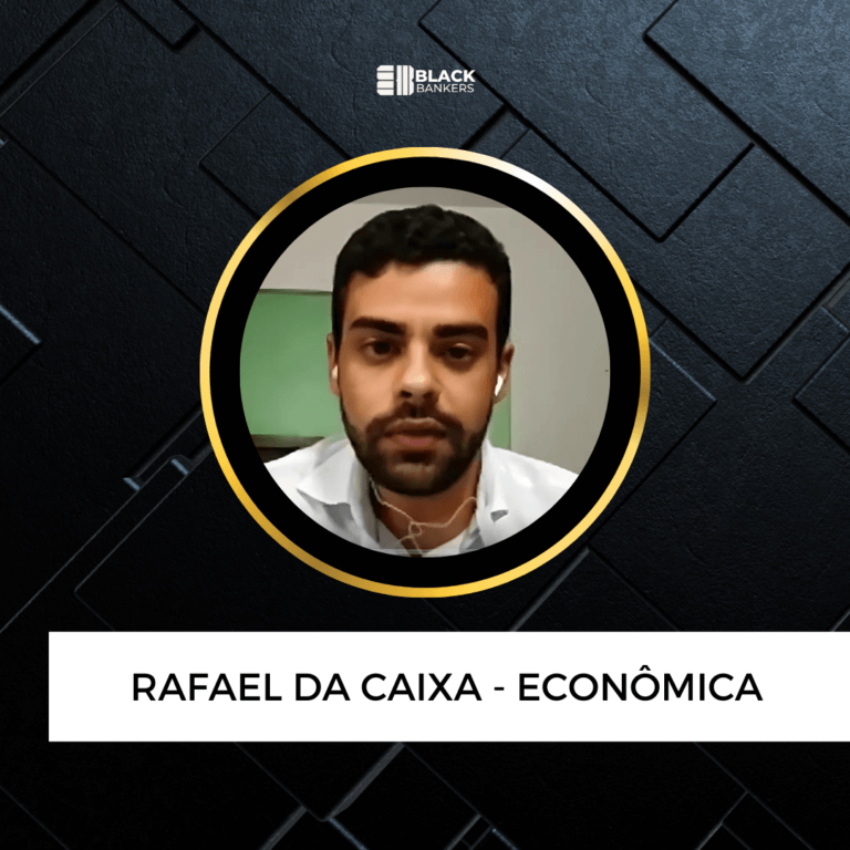 Deu um Triple Jump na carreira com a Black Bankers em apenas 9 meses. Deixou o cargo de Assistente de PJ para  Gestor de Carteira.- Rafael