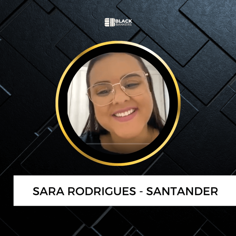 De estagiária aos 29 a Gerente Van Gogh. Em apenas 8 meses, Sara foi promovida duas vezes e triplicou suas vendas com o método dos Black Bankers!- Sara Rodrigues